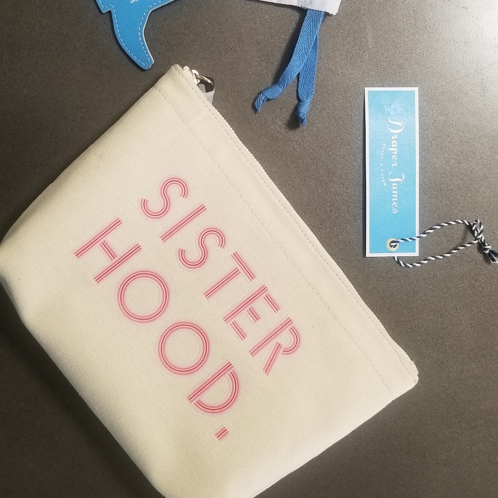 Draper James Sisterhood Canvas Pouch
& Keyfob